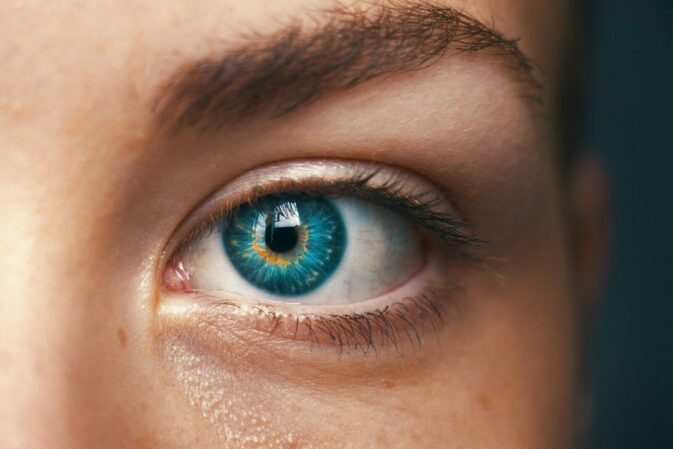 Photo by Amanda Dalbjörn selective focus of blue-eyed person